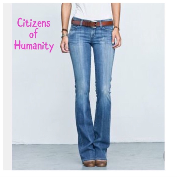 Jean Femme Citizens Of Humanity Kelly Taille 26 - Bootcut Stretch Taille Basse - Neuf Avec étiquettes